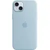 Image de Apple Silicone Case with MagSafe (Apple iPhone 15 Plus), Coque pour téléphone portable, Bleu