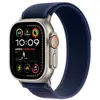 Image de Apple Watch Ultra 2 GPS + Cellular 49 mm Boîtier en Titane Naturel avec Boucle Trail Bleu S/M version 2024