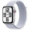 Image de Apple Watch SE GPS + Cellular 44 mm Boîtier en Aluminium Argent avec Boucle Sport Nuée bleue