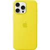 Image de Apple Étui en silicone avec MagSafe (Apple iPhone 16 Pro Max), Coque pour téléphone portable, Jaune