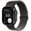Image de Apple Watch Ultra 3 GPS + Cellular 49 mm Boitier en Titane Noir avec Bracelet Milanais Titane Noir - Medium
