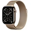 Image de Apple Watch Series 11 GPS + Cellular 42 mm Boitier en Titane Gold avec Boucle Milanaise Gold