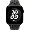 Image de Apple Bande Nike Sport (46 mm, Fluoroélastomère), Sangles de montre, Noir