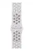 Image de Bracelet Sport Nike Apple 46 mm Gris voilé Taille S/M pour Watch Hermès Series 9 SE 3 Series 10 Series 11 Series 8 Series 9 Ultra 2 Ultra 3