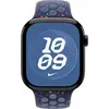 Image de Apple Bande Nike Sport (46 mm, Fluoroélastomère), Sangles de montre, Bleu