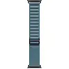 Image de Apple Alpine Loop (49 mm, 100 % élasthanne recyclé, 100% polyester recyclé), Sangles de montre, Bleu