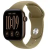 Image de Apple Watch Series 12 GPS 42 mm Boîtier en aluminium Dark Bronze avec Sport Band Olive - S/M