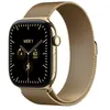 Image de Apple Watch Series 12 GPS + Cellular 46 mm Boîtier en titane Radiant Gold avec Milanese Loop Radiant Gold - M/L