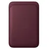 Image de Accessoire pour téléphone mobile Apple Porte cartes Burgundy