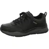 Image de Skechers, Hommes, Baskets, Chaussures à lacets pour hommes Sportif Semelle en caoutchouc noir, Noir, (42)