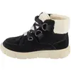 Image de Sorel, Femmes, Bottes, EXPLORER  III NW LACE WP Dames Snowboots - Black, Sea Salt, Noir, (41)