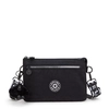 Image de Kipling Sac Bandoulière Riri Zip Glorious Silver Noir Petit Femme 56% Recycled Polyamide, 44% Polyamide