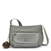 Image de Kipling Sac Bandoulière Syro U Moon Grey Metallic Vert Standard Femme 100% Polyamide