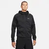 Image de Nike, Hommes, Pull-over, Therma-Fit Men "S Full-Zip Noir/Noir/Blanc XL, Noir, Blanc, (XL)