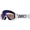 Image de Giro, Unisexe, Lunettes de sport, Dropline Mtb White Vivid Trail Lens Clear Mtb-Brille (Blanc, Clear, vivid trail+clear), Blanc