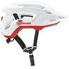 Image de 100% Altis Fietshelm, wit-rood voor man