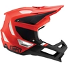 Image de 100% Trajecta Downhill Helm, zwart-rood, afmeting L 58 60 voor man