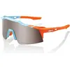 Image de 100%, Femmes, Lunettes de sport, Brille Speedcraft SL Soft Tact (Multicolore, Soft Tact Two Tone, Miroir argenté HiPer), Orange