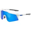 Image de 100%, Femmes, Lunettes de sport, Brille Speedcraft XS Matte (Blanc, Bleu), Blanc