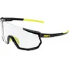 Image de 100%, Femmes, Lunettes de sport, Racetrap 3.0 Gloss Noir (Noir, Photochrome, Transparent), Noir