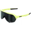 Image de 100%, Femmes, Lunettes de sport, Brille S2 (Soft Tact Glow, Noir), Jaune