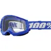 Image de 100%, Unisexe, Lunettes de sport, STRATA 2 Goggle Blue - Clear Lens, Bleu