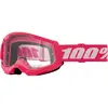 Image de 100%, Unisexe, Lunettes de sport, STRATA 2 Goggle Pink - Clear Lens (Pink, Clear), Pink
