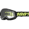 Image de 100%, Unisexe, Lunettes de sport, STRATA 2 Goggle Solar Eclipse - Clear Lens, Jaune