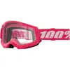 Image de 100%, Filles, Lunettes de sport, STRATA 2 JUNIOR Goggle Pink - Clear Lens (Pink, Clear), Pink