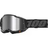 Image de 100%, Unisexe, Lunettes de sport, Accuri 2 (Noir, Argent), Noir