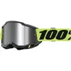 Image de 100%, Unisexe, Lunettes de sport, ACCURI 2 Goggle Neon Yellow - Mirror Silver Lens (Jaune, Jaune néon, Noir, Noir Jaune, Miroir Argent), Noir, Jaune