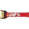 Image de 100% Armega Essential Chrome Motorcross bril, rood voor man