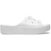 Image de Crocs, Femmes, Sandales, W's Classic Platform Slide, Blanc, (39, 40)