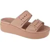 Image de Crocs, Femmes, Sandales, W's Brooklyn Buckle Low Wedge, Marron, (41, 41 1/3, 41.5, 42)
