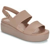 Image de Sandales plates Crocs Brooklyn Low Wedge femme