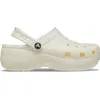 Image de Crocs, Femmes, Chaussons, W's ClassicPlatformGlitterClog, Blanc, (37)