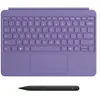 Image de Clavier Microsoft Violet pour Surface Pro 12" Gris + stylet Surface Slim Pen