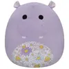 Image de Jazwares Squishmallows Peluche Hippopotame Violet Avec Ventre Floral Figurine Hanna 50 Cm