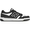 Image de New Balance, Unisexe, Baskets, BB480LBA, Noir, Blanc, (43)