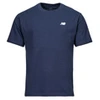 Image de T-shirt Korte Mouw New Balance SMALL LOGO JERSEY TEE Blauw