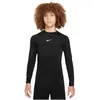 Image de Nike, Garçons, T-shirt fonctionnel, Haut à manches longues Pro Dri-Fit pour enfants (M), Blanc, Noir, M
