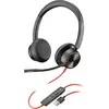 Image de Poly Blackwire 8225 (Filaire, USB-A), Casque micro de bureau, Noir