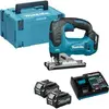 Image de Makita, Scie sauteuse, Akku-Stichsäge 40V max, 2x2,5Ah, Li-Ion, XGT