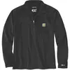 Image de Carhartt, Hommes, T-shirt fonctionnel, Force   Funktions-T-Shirt mit Stehkragen in Schwarz (S), Noir