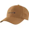 Image de Carhartt, Femmes, Casquette, Braune Canvas-Cap mit aufgestickter Grafik, Marron, (Taille unique)