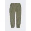 Image de Carhartt, Femmes, Pantalon, Damen Twill Jogger Pants Dusty Olive, Vert, (L)