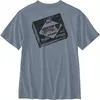 Image de Carhartt, Hommes, T-shirt, Bekleidung 107052-HN7 Graphic, Bleu, Gris, (L)