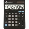 Image de HP, Calculatrice, Calculatrice de bureau OfficeCalc 200 II noire (Fonctionnement sur piles, Panneau solaire)
