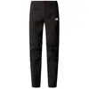 Image de North Face, Hommes, Pantalon outdoor, M Exploration Reg Tapered Convertible Pa (34, M), Noir