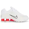 Image de Nike, Femmes, Baskets, Shox R4 W White Phantom, Rouge, Multicolore, Blanc, (38)